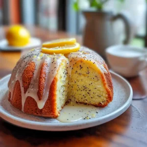 lemon poppyseed bundt cake