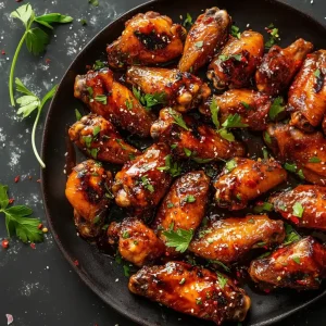 Sweet and Spicy Chicken Wings