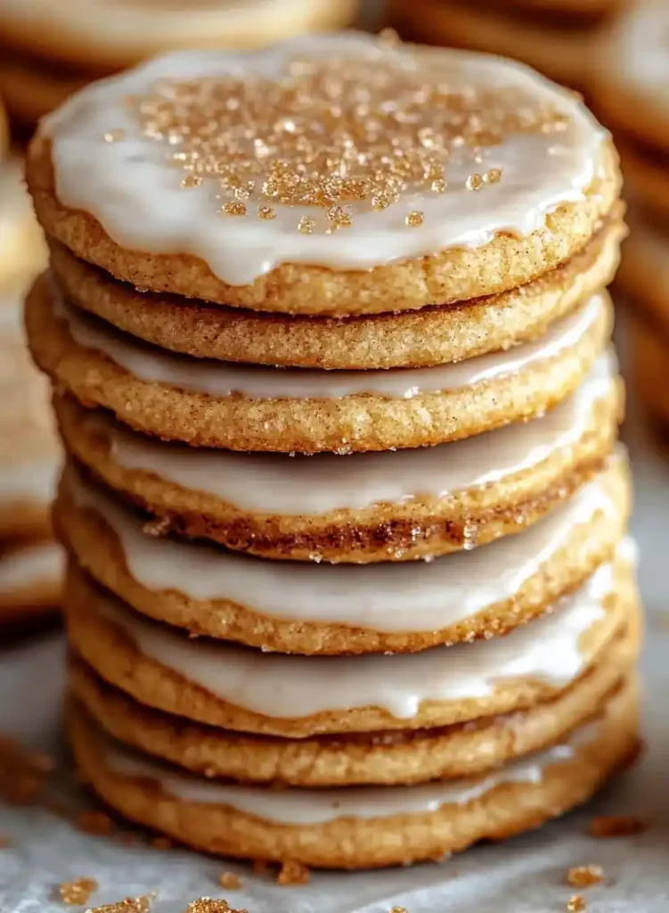 Brown Sugar Pop Tart Cookies close up