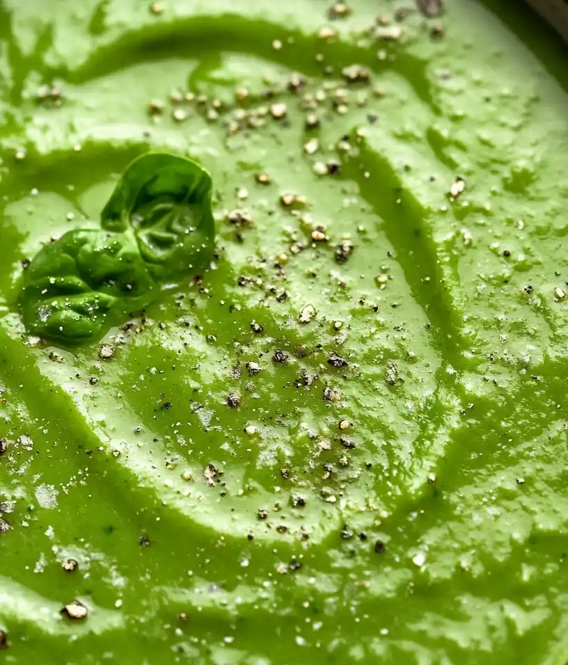Green Detox Soup close up