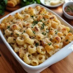 Garlic Bread Pasta