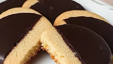 Chocolate Orange Shortbread Cookies Chocolate Orange Shortbread Cookies