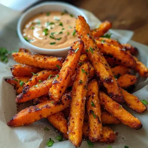 Crispy Oven Baked Sweet Potato Fries