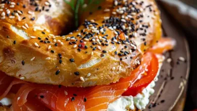 Smoked Salmon Bagel Smoked Salmon Bagel