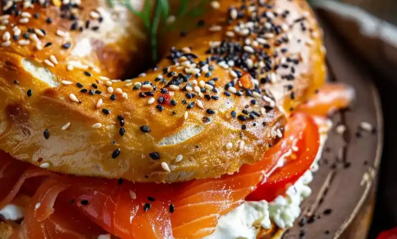 Smoked Salmon Bagel