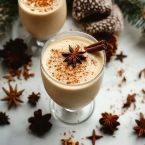 homemade eggnog