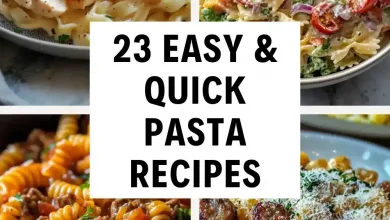 23 Straightforward Pasta Dishes for Weeknight Dinners 23 Straightforward Pasta Dishes for Weeknight Dinners