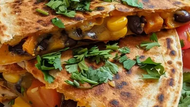 Candy Potato Black Bean Quesadillas Candy Potato Black Bean Quesadillas