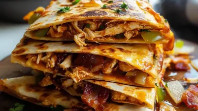 BBQ Bacon Rooster Quesadillas (25-Minutes) BBQ Bacon Rooster Quesadillas (25-Minutes)