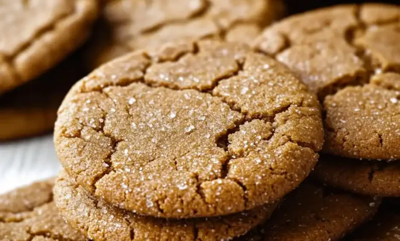 Bakery Style Molasses Cookies (Soft & Chewy) Bakery Style Molasses Cookies (Soft & Chewy)