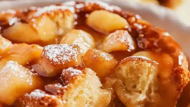 Caramel Apple Bread Pudding Recipe Caramel Apple Bread Pudding Recipe
