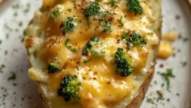 Tacky Broccoli Baked Potatoes Tacky Broccoli Baked Potatoes