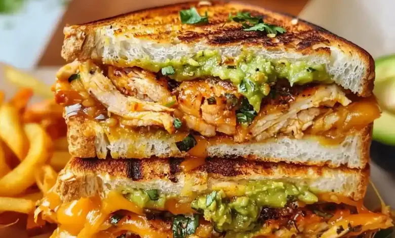Chicken Avocado Melt Sandwich Chicken Avocado Melt Sandwich
