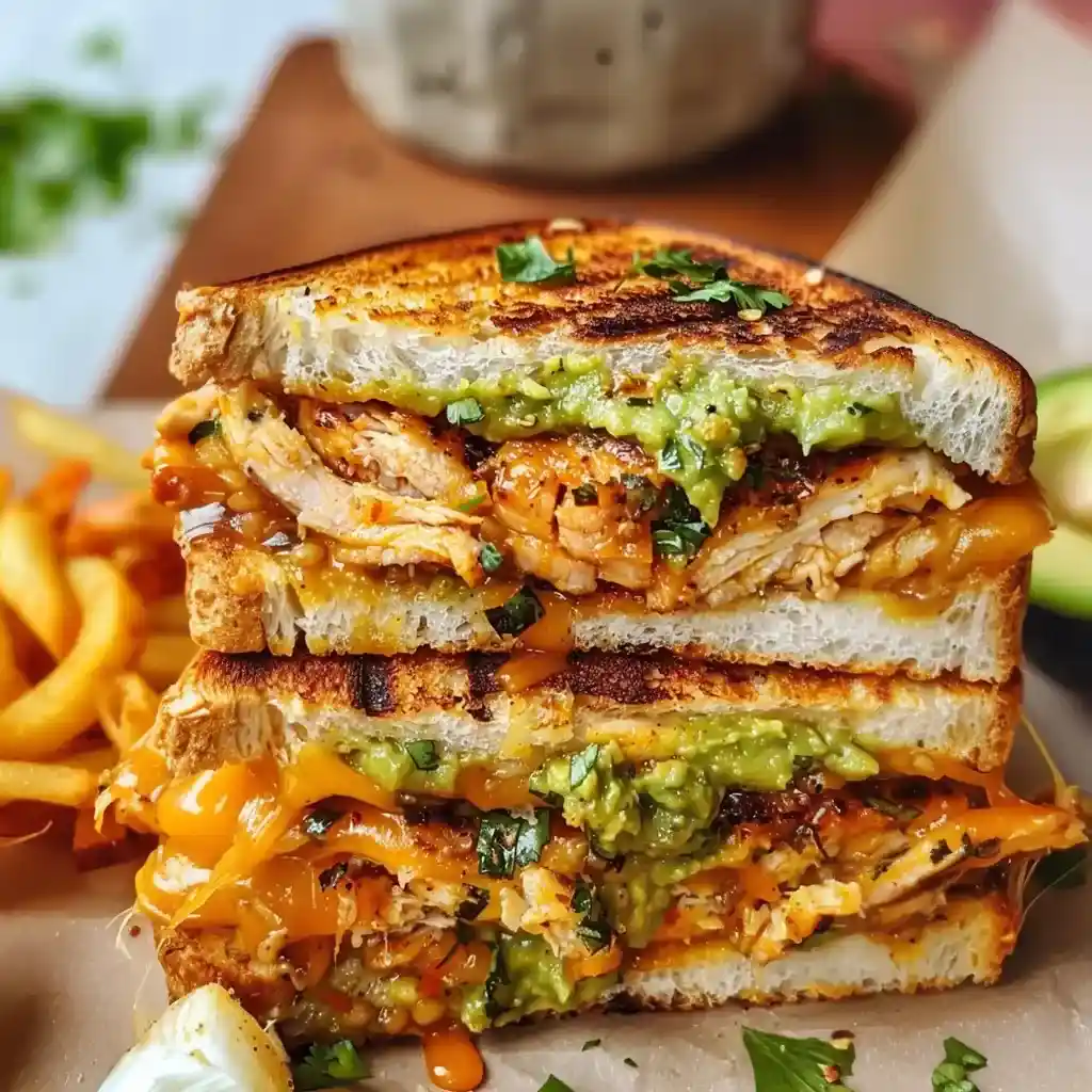 Chicken Avocado Melt Sandwich Chicken Avocado Melt Sandwich
