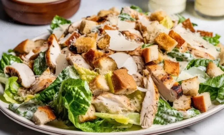 Hen Caesar Salad Recipe Hen Caesar Salad Recipe