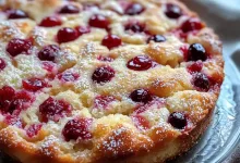 Cranberry Orange Breakfast Cake Recipe