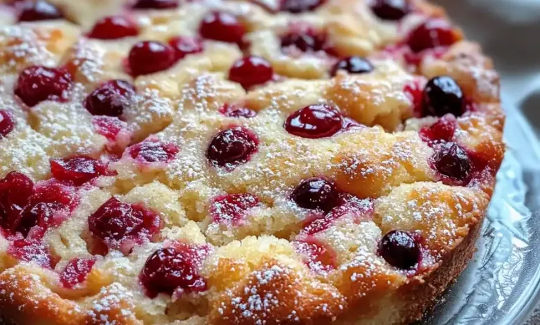 Cranberry Orange Breakfast Cake Recipe Cranberry Orange Breakfast Cake Recipe