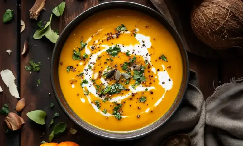 Creamy Coconut Curry Pumpkin Soup Creamy Coconut Curry Pumpkin Soup