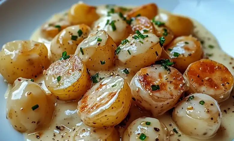 Creamy Garlic Sauce Child Potatoes (35-Minutes)