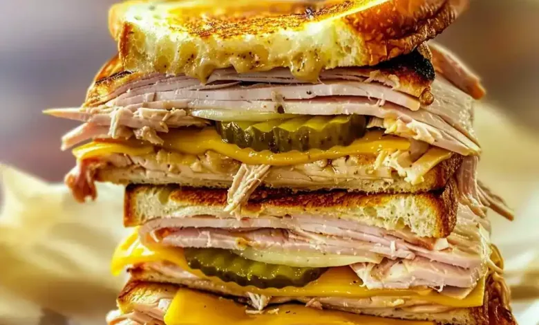 Delicious Cuban Turkey Sandwich Recipe