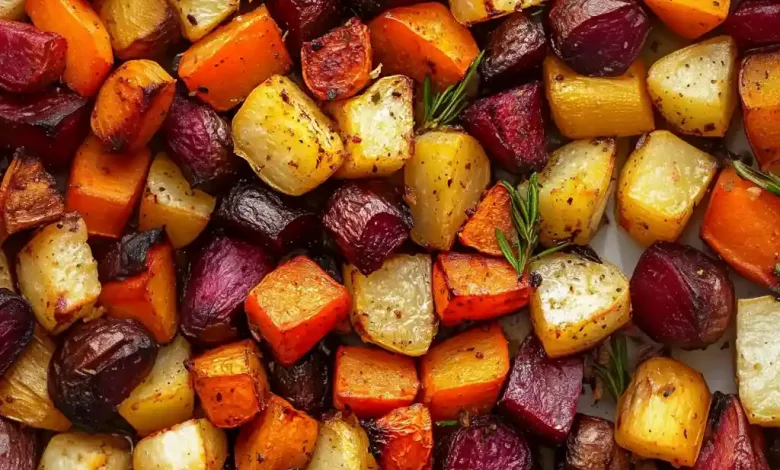 Scrumptious Roasted Root Vegetable Medley Scrumptious Roasted Root Vegetable Medley