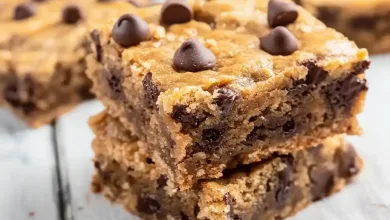 Easy Peanut Butter Chocolate Chip Bars Recipe Easy Peanut Butter Chocolate Chip Bars Recipe