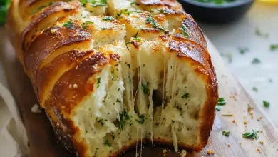 Simple Pull Aside Garlic Bread Recipe Simple Pull Aside Garlic Bread Recipe
