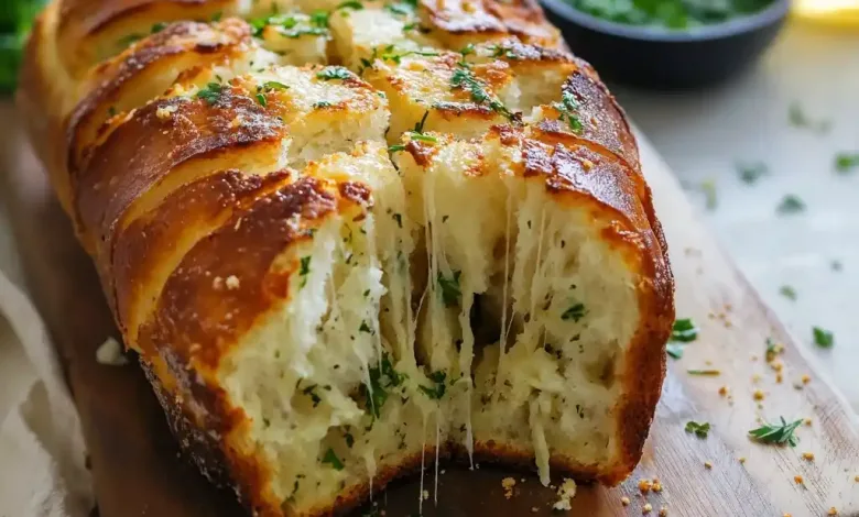 Simple Pull Aside Garlic Bread Recipe