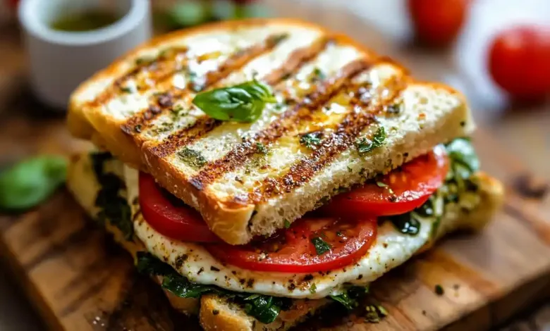 Contemporary Caprese Sandwich Recipe