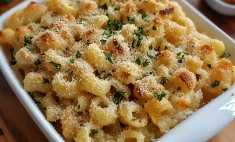 Garlic Bread Pasta Recipe (25-Minutes) Garlic Bread Pasta Recipe (25-Minutes)