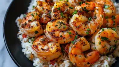 Garlic Butter Shrimp and Rice (30-Minutes) Garlic Butter Shrimp and Rice (30-Minutes)