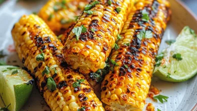 Grilled Corn on the Cob with Chili Lime Butter Grilled Corn on the Cob with Chili Lime Butter