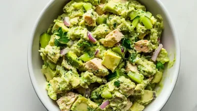 Wholesome Avocado Tuna Salad Recipe (10-Minutes) Wholesome Avocado Tuna Salad Recipe (10-Minutes)
