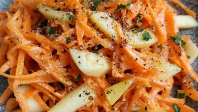 Healthy Carrot Apple Salad Recipe (15-Minutes)