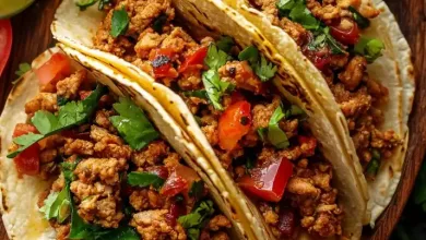 Healthy Ground Turkey Tacos Healthy Ground Turkey Tacos