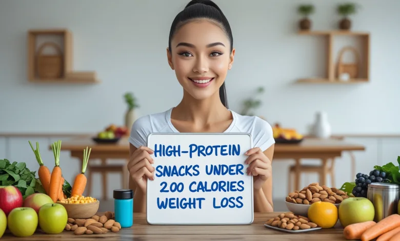 High-Protein Snacks Under 200 Calories for Weight Loss