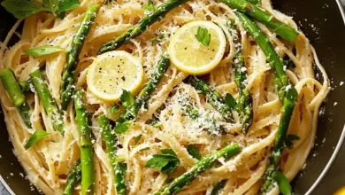 Lemon Asparagus Pasta (30-Minutes)