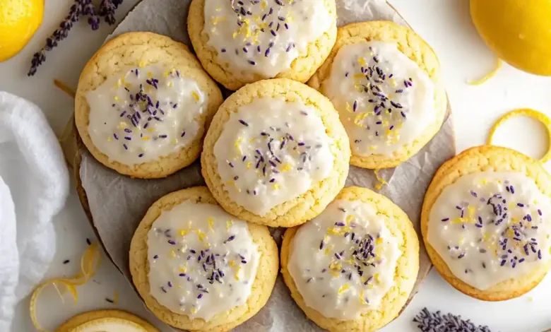 Lemon Lavender Cookies (in lower than half-hour)