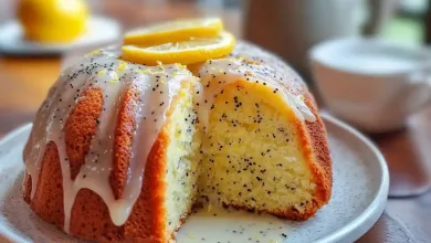 Lemon Poppy Seed Cake (Moist & Zesty) Lemon Poppy Seed Cake (Moist & Zesty)