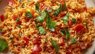 Persian Tomato Rice (Dami Gojeh Farangi)