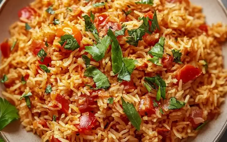 Persian Tomato Rice (Dami Gojeh Farangi)