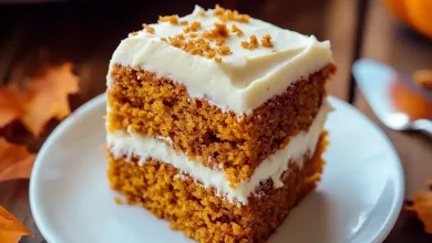 Pumpkin Cake with Cream Cheese Frosting Pumpkin Cake with Cream Cheese Frosting