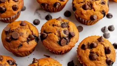Pumpkin Chocolate Chip Muffins Recipe