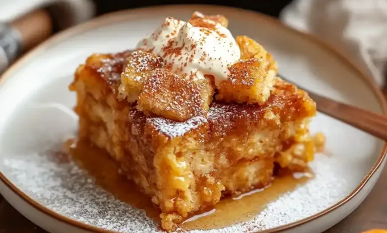 Pumpkin Spice French Toast Casserole Recipe