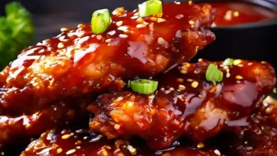 Spicy Sticky Hen Tenders Spicy Sticky Hen Tenders