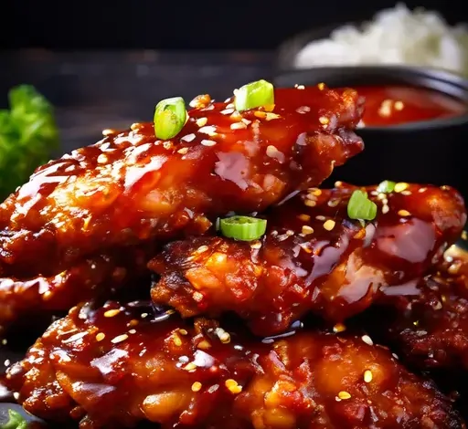 Spicy Sticky Hen Tenders