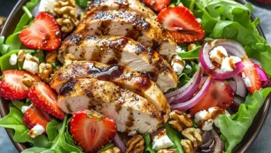 Strawberry Balsamic Hen Salad – Higher Homebase Strawberry Balsamic Hen Salad – Higher Homebase