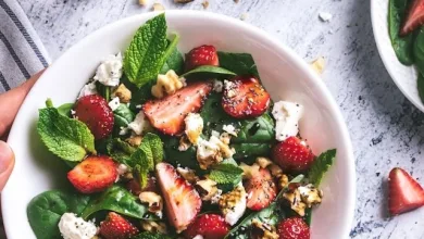 Strawberry Spinach Salad Strawberry Spinach Salad