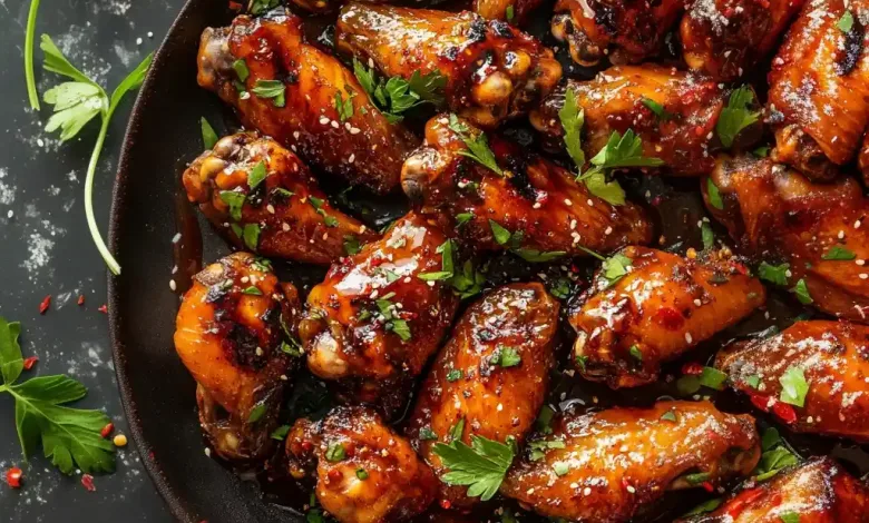 Candy and Spicy Hen Wings Candy and Spicy Hen Wings
