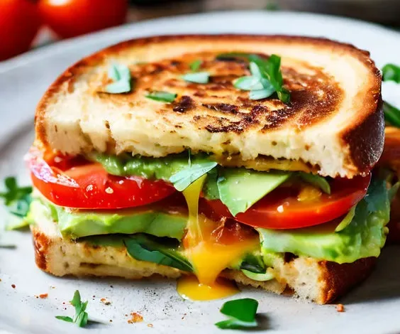Tomato Avocado Sandwich Tomato Avocado Sandwich